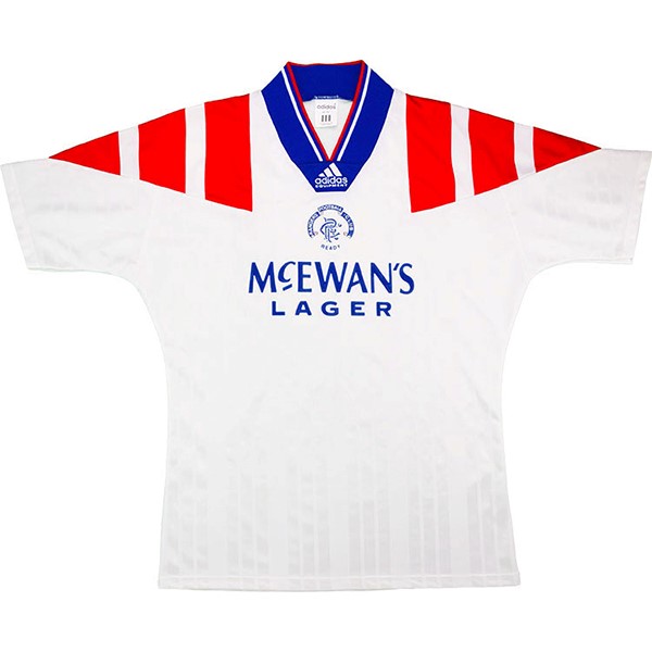 Camiseta Rangers Replica Segunda Ropa Retro 1992 1993 Blanco